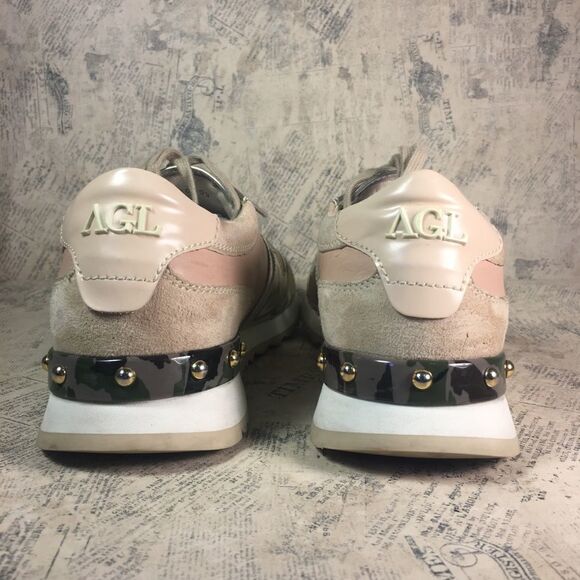 Attilio Giusti Leombruni Studded Leather Sneaker - Picture 6 of 14